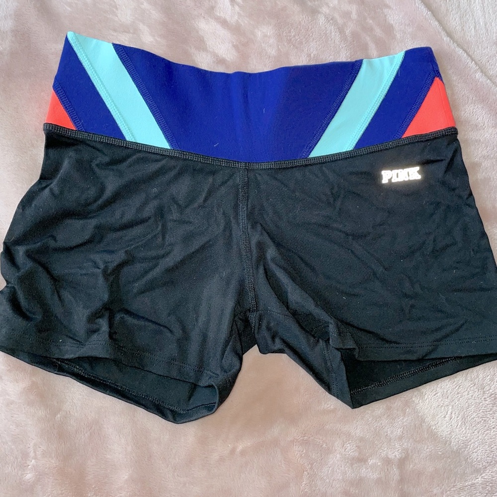 PINK spandex shorts